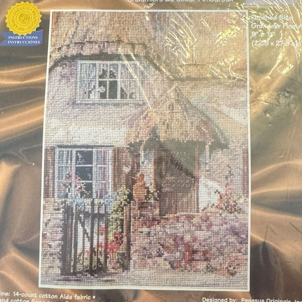 Janlynn Cross Stitch Kit - Sweetheart Thatch - Picture 5 of 8